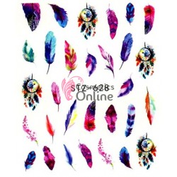 Stickere cu Apa pentru unghii cod STZ 628